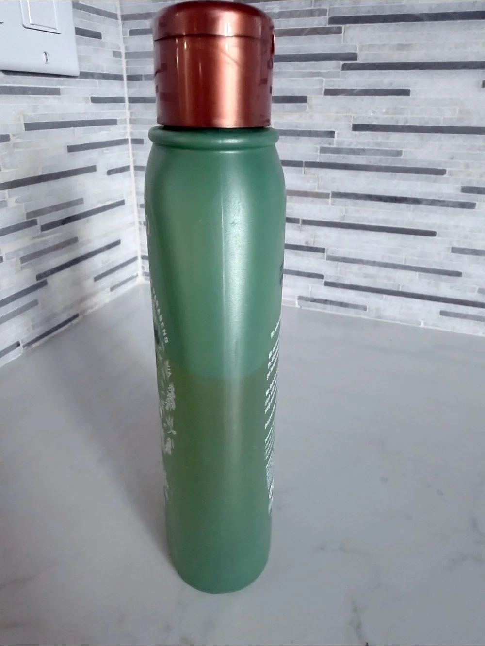 Aveeno Fresh Greens Blend Shampoo 1/3 used